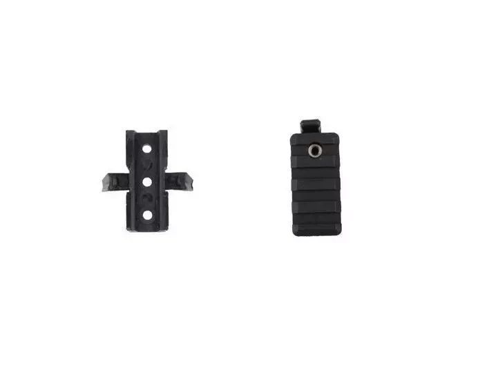 Набір монтажних рейок для шоломів FAST - Black [Ultimate Tactical] UTT-21-009153 фото