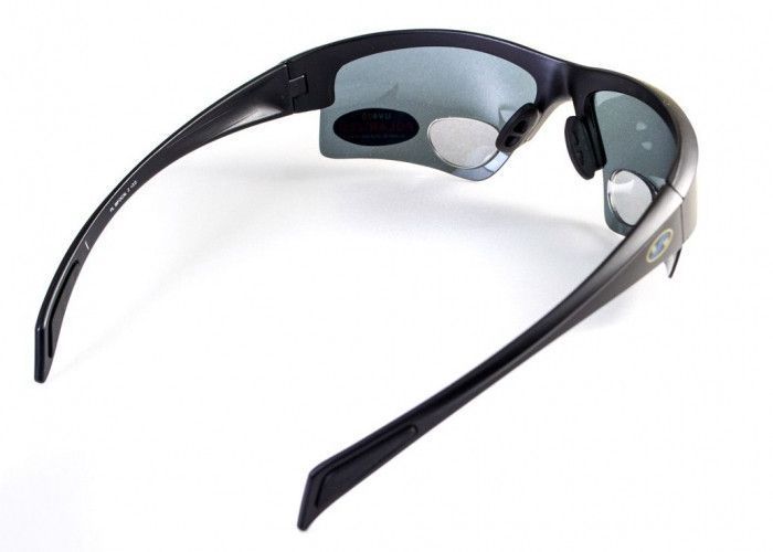 Окуляри біфокальні поляризаційні BluWater Bifocal-2 (+1.5) Polarized (gray) (чорна біфокальна лінза з діоптріями) 4БИФ2-20П15 фото