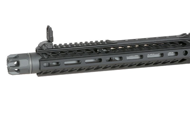 Репліка карабіна Strike Industries 13,5" Raider CGS Lightning Series GBBR - чорна [EMG] FB4210_tw фото