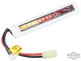 Аккумулятор Matrix High Performance 7.4V Li-Po 1200mAh 20C плоский палочковый для страйкбола &mdash; Small Tamiya 54996_evk фото