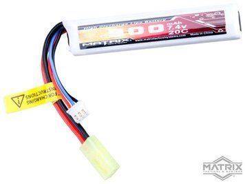 Аккумулятор Matrix Li-Po 7.4V 900mAh 20C &mdash; Small Tamiya 30855_evk фото