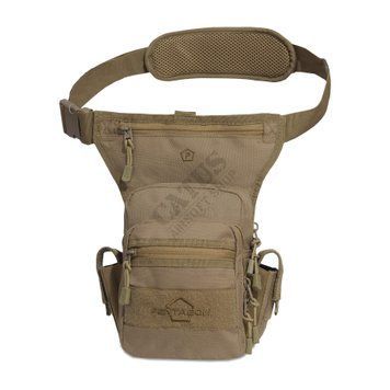 Тактична набедренна кобура MAX-S 2.0 Pentagon PK16023-COY_ct фото