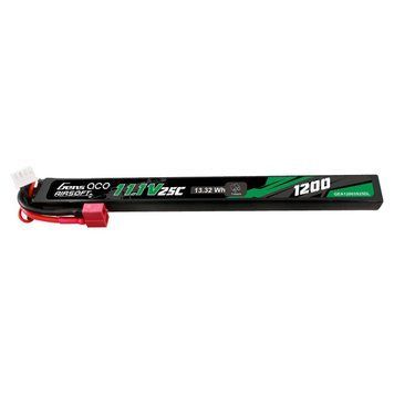 Акумулятор Gens Ace Li-Po 25C 1200mAh 3S1P 11.1V з розʼємом T-Deans GEA12003S25D_BR фото