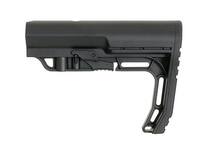 Минималистичный приклад винтовочный AR/M4 - Black [BD] (для страйкбола) BD3668 фото