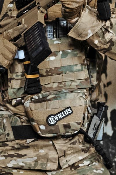 Напашний підсумок (Drop Down) на блискавці для плитоноски - Олива (OD) [8FIELDS] M51613271-OD_tw фото