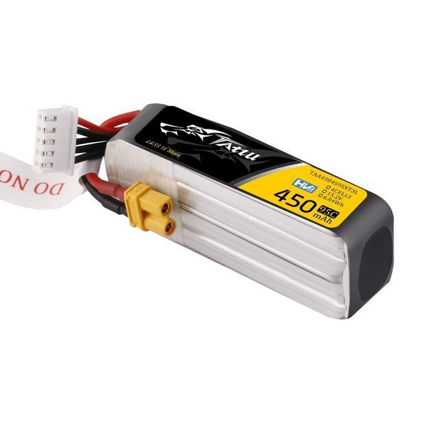Tattu 450mAh 4S 95C 15.2V HV Lipo аккумулятор с XT30 Вилкой TAA4504S95XT3L_gs фото