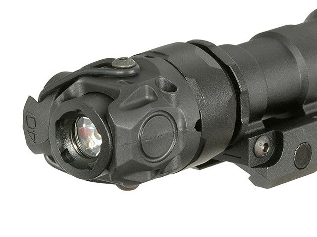 Тактический фонарик винтовочный KIJI K1 Tactical Flashlight - Black [WADSN] WD04082-BK фото