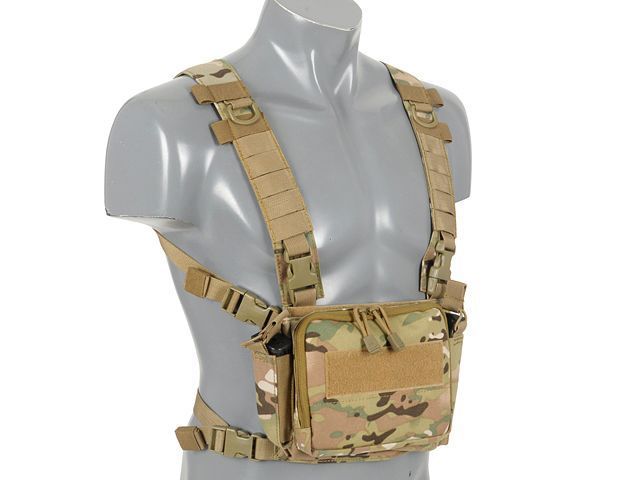 Компактный многоцелевой нагрудник (Chest Rig) &ndash; Койот (Coyote) [8FIELDS] M51611057-TAN_tw фото