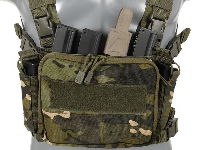 Компактний багатоцільовий нагрудник (Chest Rig) - Чорний (Black) [8FIELDS] M51611057-BK_tw фото