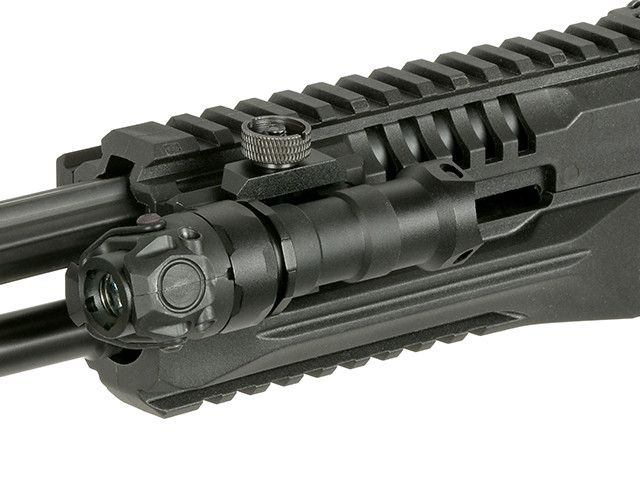 Тактичний ліхтарик гвинтівковий KIJI K1 Tactical Flashlight — Black [WADSN] WD04082-BK фото