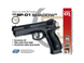 CZ SP-01 Тінь, 4.5 мм пневматична зброя, CO2, неБлоубек, BB, чорний 17526_ag фото 2