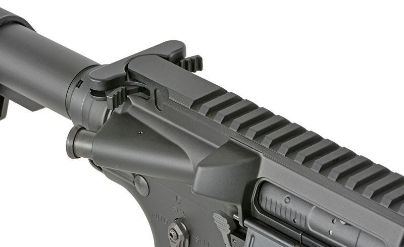Страйкбольна гвинтівка WE13 13" M4/AR-15 Knight's Armament, 30 RPS, ETU - чорна [WELL PRO] WE13-2-BK_tw фото