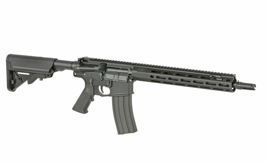 Страйкбольна гвинтівка WE13 13" M4/AR-15 Knight's Armament, 30 RPS, ETU - чорна [WELL PRO] WE13-2-BK_tw фото