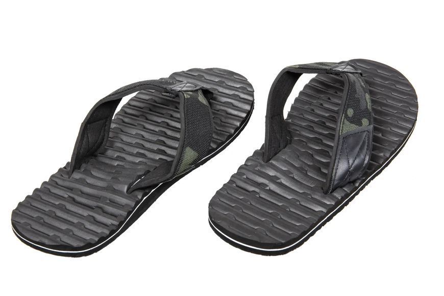 Тактические шлёпанцы Wosport узор 1 - MultiCam Black WSP-23-042398_gf фото