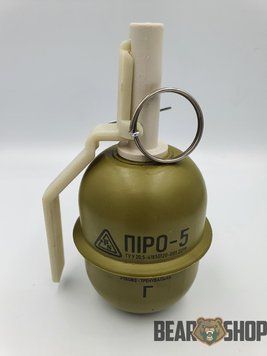 Имитационно-тренировочная граната РГД-5 с активной чекой (горох) (ящик) BR118 фото