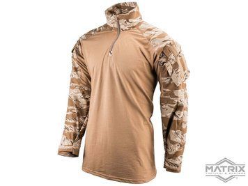 Сорочка Matrix G3 1/4 Zip Tactical Combat для страйкболу &mdash; Desert Tiger Stripe / XL 123870_evk фото