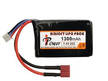 Акумулятор Li-Po 1100 mAh 7,4V 20C Deans [IPower] (для страйкболу) IP-LIPO-018-TC_tw фото