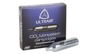 ULTRAIR - CO2 lubrication cartridges - 5 pcs. - 17425 (для страйкбола) 17425 фото