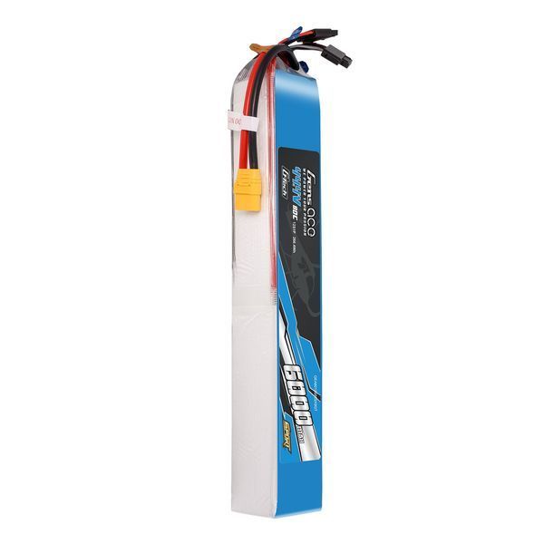 Gens Ace Sport G-Tech 6000mAh 44.4V 80C 12S1P аккумулятор Пакет с XT90 вилкой（700 Вертолет） GEA6012S80SX9GT_gs фото