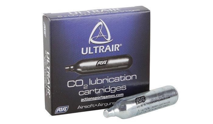 ULTRAIR - CO2 lubrication cartridges - 5 pcs. - 17425 (для страйкболу) 17425 фото