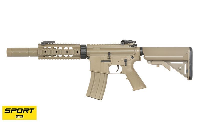 Страйкбольний автомат CYMA CM.513 Sport Line GEN-2 AEG, Tan FB4062G2SP_BR фото