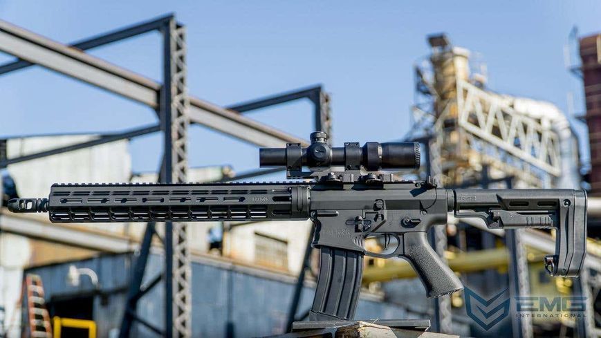 Автомат Falkor M4 RECCE SBR AEG &mdash; 400 FPS / Falkor Grey &mdash; EMG / APS 92576_evk фото