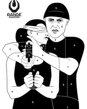 Мішені Range Solutions Hostage, 50 шт. RAN-14-025567_BR фото
