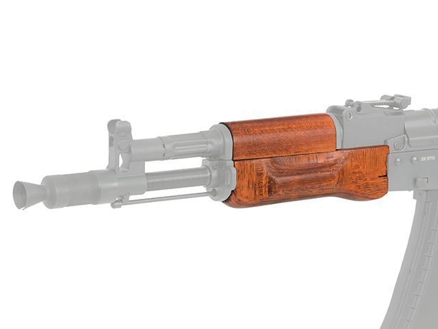Дерев'яна цівка (накладки) для AK-74 [A&K] W014_tw фото
