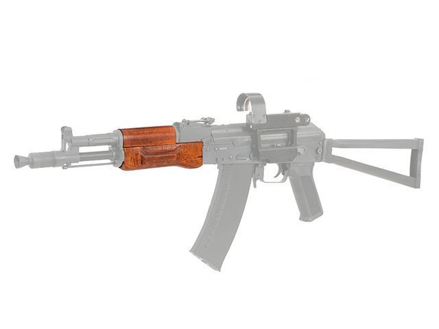 Дерев'яна цівка (накладки) для AK-74 [A&K] W014_tw фото