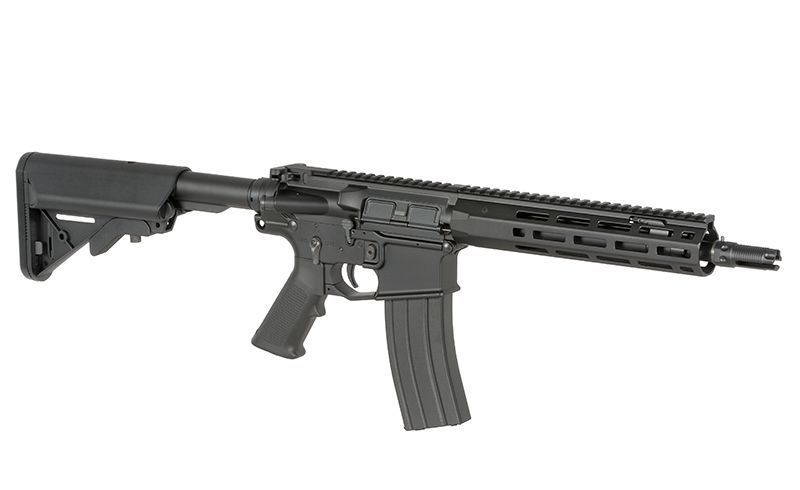 Страйкбольна гвинтівка WE13 DSG 9,5" M4/AR-15 Knight's Armament, 50 RPS, ETU - чорна [WELL PRO] WE13-3-3-BK_tw фото