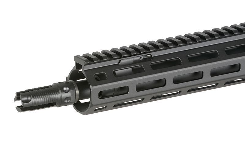 Страйкбольна гвинтівка WE13 DSG 9,5" M4/AR-15 Knight's Armament, 50 RPS, ETU - чорна [WELL PRO] WE13-3-3-BK_tw фото
