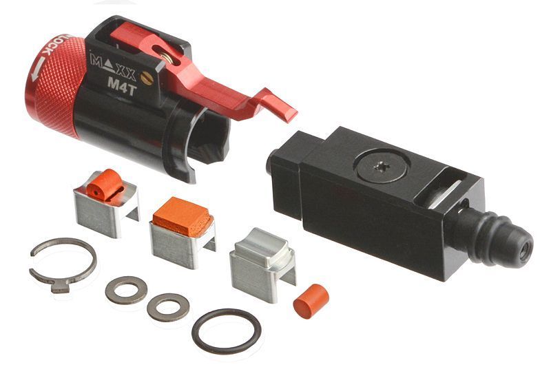 Aluminum CNC Hopup Chamber Adjuster M4T Gbbr MWS/TM [MAXX MODEL] MX-HOP040M4T_tw фото