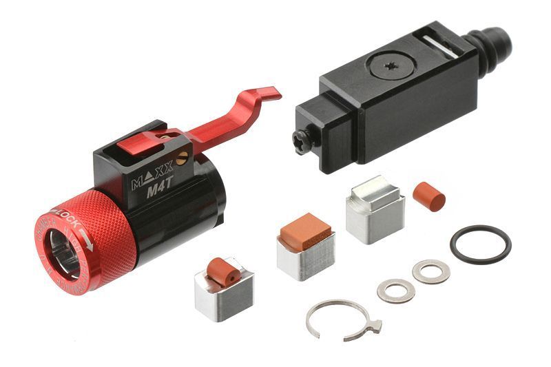 Aluminum CNC Hopup Chamber Adjuster M4T Gbbr MWS/TM [MAXX MODEL] MX-HOP040M4T_tw фото
