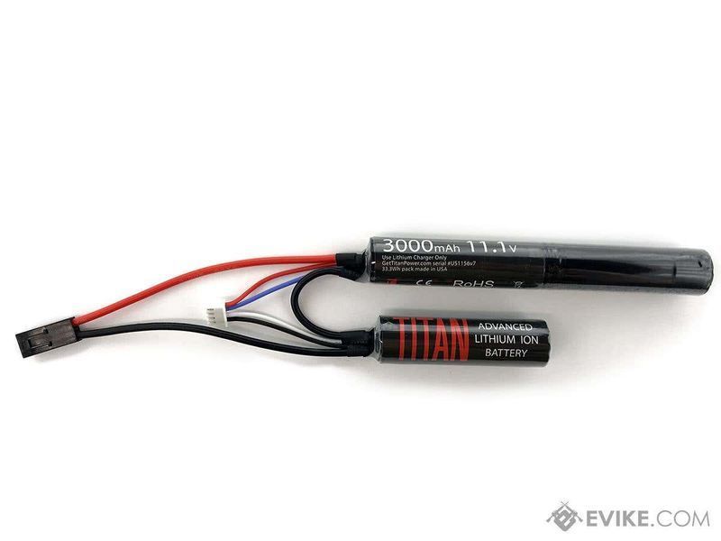 Аккумулятор Titan Power Li-Ion 11.1V 3000mAh 16C Nunchuck &mdash; коннектор Small Tamiya 17767_evk фото