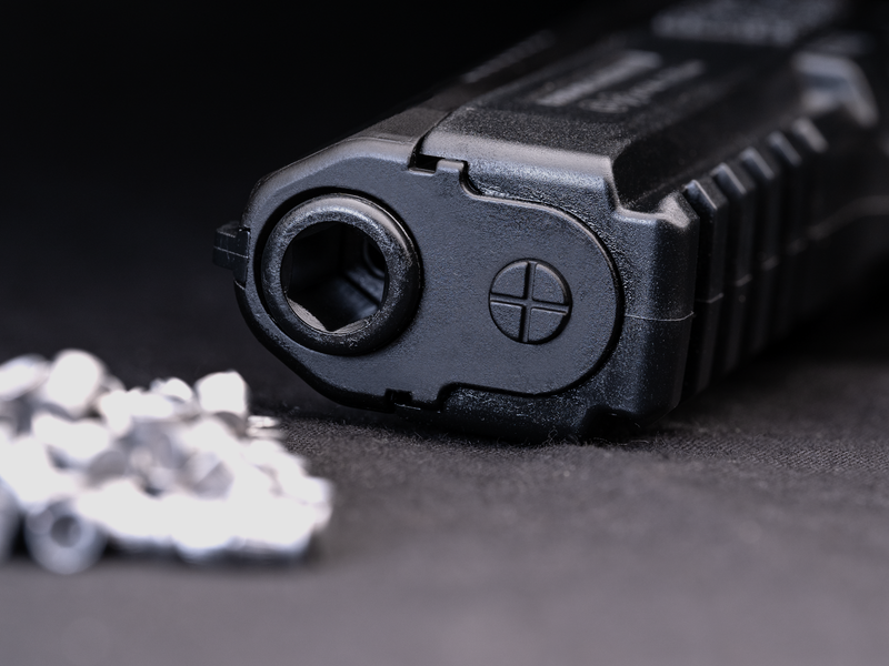 CZ P-09, 4.5 мм пневматична зброя, CO2, Блоубек, кульки (BB), чорний 17537_ag фото