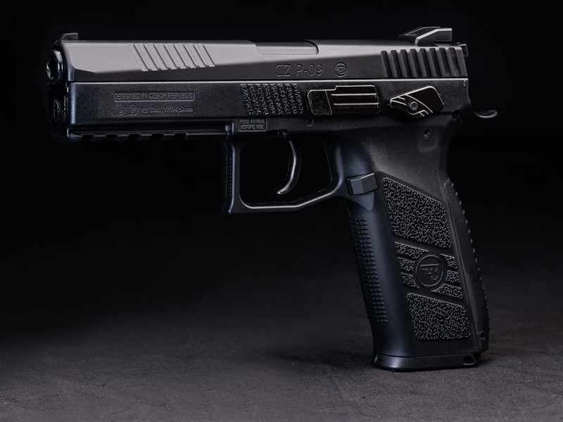 CZ P-09, 4.5 мм пневматична зброя, CO2, Блоубек, кульки (BB), чорний 17537_ag фото