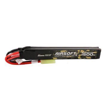 Акумулятор Li-Po Gens Ace 25C 1500mAh 2S1P 7.4V типу Nunchuck з роз&rsquo;ємом Mini Tamiya GEA15002S25T2_BR фото