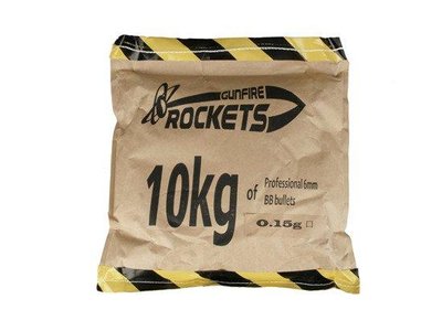 Шары страйкбольные Rockets Professional 0.12g (~ 83000 шт) - 10kg [ROCKETS] (для страйкбола) Prof-012-10KG(003122) фото