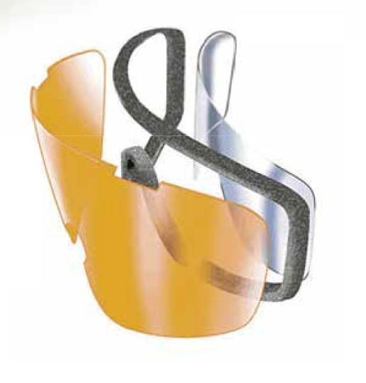 Очки защитные с уплотнителем Pyramex i-Force Slim (amber) Anti-Fog, желтые 2АИФО-30 фото