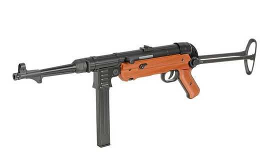 Купити Пістолет-пулемет MP 40 FULL METAL AEG — BROWN [AGM] (для
