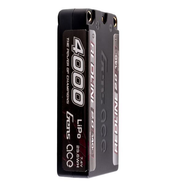 Gens ace Redline 2.0 4000mAh 2S 140C Shorty Lipo акумулятор GEA40002S14NV_gs фото
