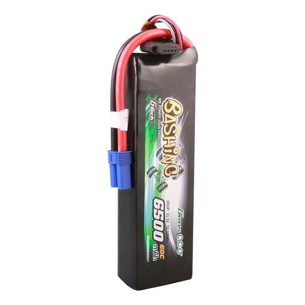 Gens ace G-Tech 6500mAh 11.1V 60C 3S Lipo акумулятор Pack with EC5-Bashing Series GEA653S60E5GT_gs фото