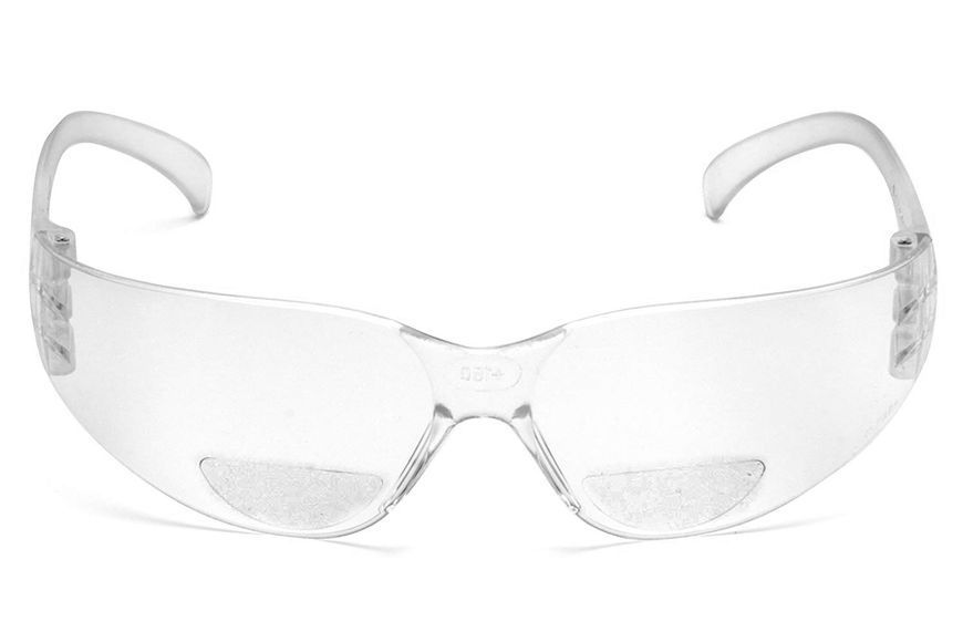 Окуляри біфокальні (захисні) Pyramex Intruder Bifocal (+2.0) (clear) прозорі біфокальні лінзи з діоптриями 2ИНТРБИФ-10Б20 фото