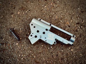 Корпус гирбокса Retro Arms CNC Gearbox V2 (8mm) QSC Black 15808 фото