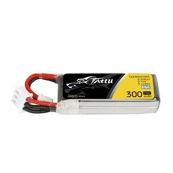 Tattu 300mAh 2S 75C 7.6V Lipo акумулятор з JST-PHR штекером TAA3002S75JST_gs фото