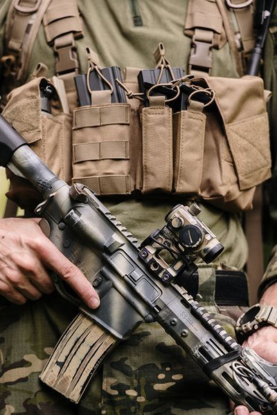 Нагрудник Buckle Up Chest Rig V3 - Койот (Coyote) [8FIELDS] M51611042-1-TAN_tw фото