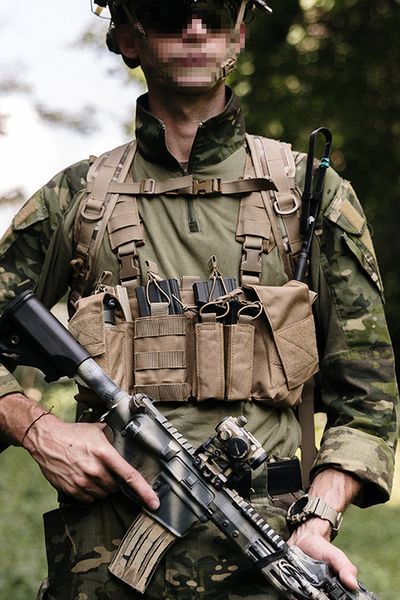 Нагрудник Buckle Up Chest Rig V3 - Койот (Coyote) [8FIELDS] M51611042-1-TAN_tw фото