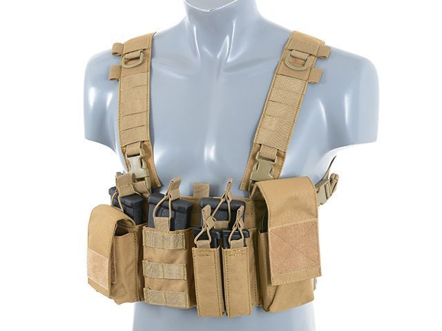 Нагрудник Buckle Up Chest Rig V3 - Койот (Coyote) [8FIELDS] M51611042-1-TAN_tw фото