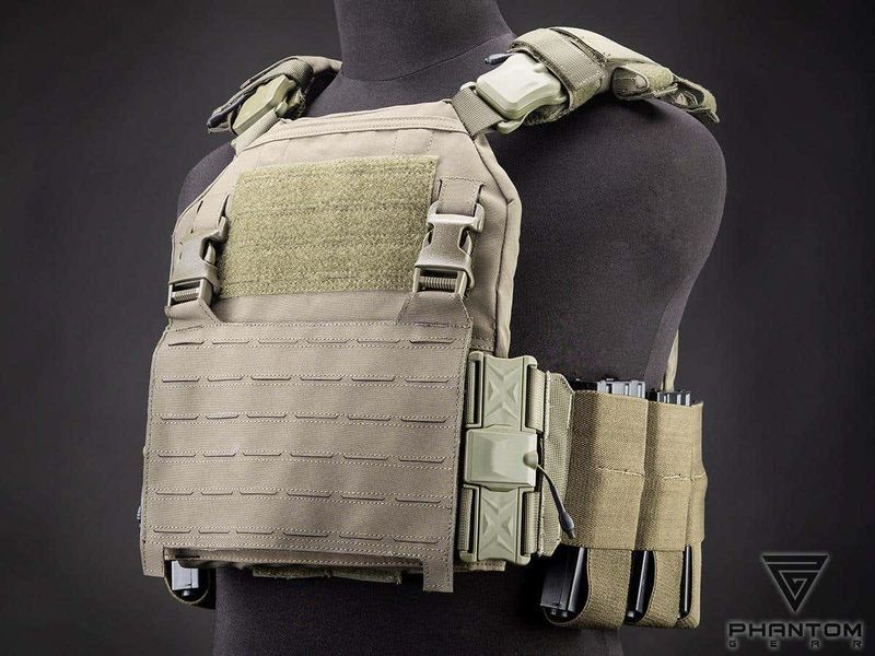 Плейт-керієр Phantom Gear "Polarity" з магнітною системою фастексів QD &mdash; Multicam Tropic &mdash; Phantom Gear 106883_evk фото