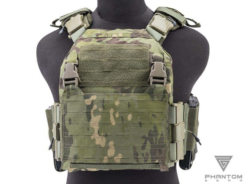 Плейт-керієр Phantom Gear "Polarity" з магнітною системою фастексів QD &mdash; Multicam Tropic &mdash; Phantom Gear 106883_evk фото